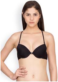 da intimo black elastane bra