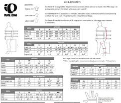 Pearl Izumi Mens Pro Barrier Leg Warmer Black Size Chart
