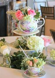 25 Lovely Tea Party Bridal Shower Ideas Tea Party Centerpieces Tea Party Bridal Shower Decorations Tea Party Decorations