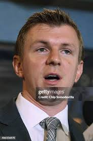 Project Veritas Action lawyer Benjamin Barr speaks during a news... News  Photo