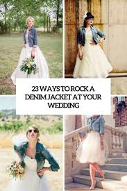 23 Arten Eine Jeansjacke An Ihrer Hochzeit Zu Schaukeln Modekreativ Com Hochzeitskleid Jeansjacke Hochzeit Jacke Jeans Hochzeit