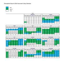 Seasonal Pricing Breakdown For Disneyland Touringplans Com