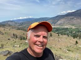 Hiking before rain in Penticton