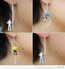 Hanging Earrings Funny Earrings Hanging Earrings Funny Jewelry