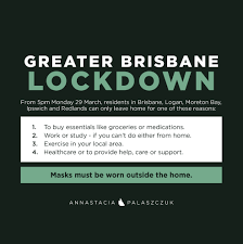 Anyone who has been in greater brisbane since march 20 must also comply with the lockdown regulations. Annastacia Palaszczuk Mp Breaking Greater Brisbane Will Go Into A Three Day Lockdown And Restrictions Will Come Into Place Across Queensland After Cases Of Covid 19 Transmission Were Detected In The Community From