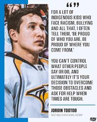 Globe editorial: Jordin Tootoo grapples with his demons for all of