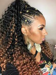 45 Classic Weave Ponytails Hairstyles For Black Women To Copy In 2010 French Braid Ponytail Braided Hairstyles Braided Ponytail Hairstyles