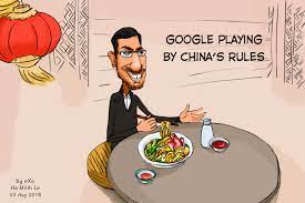 Sick, twisted and politically incorrect. Google To Build A Censored Search Engine For China Cartoon Of The Week