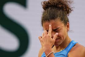 Jasmine Paolini reveals the point of her first round match at the French  Open where she was 'seriously worried'