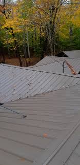 A metal roof will not decompose. Home