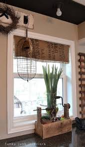 20fe75807d6bbbc06e1154ff1e555980 Jpg 464 800 Pixels Funky Junk Interiors Coffee Bean Sacks Kitchen Window Valances
