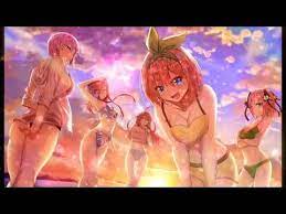 五等分の花嫁の水着バージョンのダイナミック壁紙です ダイナミック壁紙 youtube 花嫁 イラスト イラスト アニメ