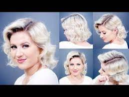 Retro Finger Waves Short Hairstyles Milabu Youtube Finger Wave Hair Hair Waves Short Hair Styles