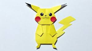 折り紙 ポケモン ピカチュウ の全身の折り方 音声解説あり 子供が喜ぶポケモンのキャラクターの作り方 折り紙 ポケモン 折り紙 折り紙 キャラクター