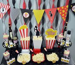 Ready To Pop Popcorn Bar Baby Shower Party Ideas Photo 1 Of 17 Popcorn Bar Baby Shower Pop Baby Showers Baby Shower Popcorn