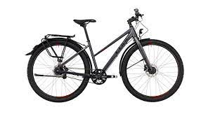 Cube Travel Pro Trapez Trekkingcykel Dam Gra Gra Cubs Damast