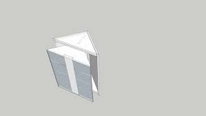 outside corner kitchen cabinet 3d