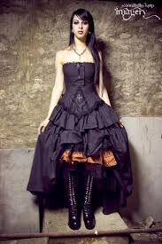 High Low Gothic Black Wedding Dress Unique Alternative Etsy Steampunk Dress Steampunk Wedding Dress Gothic Wedding Dress