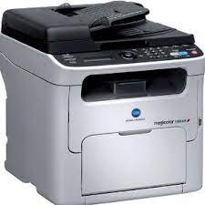 The flatbed scanner, 50 sheet automatic document feeder, and basic lcd display is on the top. Konica Minolta Drivers Konica Minolta Magicolor 1690mf Driver