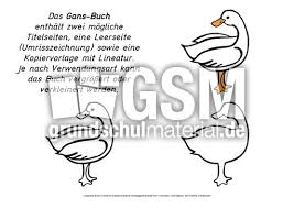 Martinsgans basteln kinderspiele welt de. Mini Buch Gans Minibucher Tiere Lapbook Vorlagen Material Klasse 2 Grundschulmaterial De