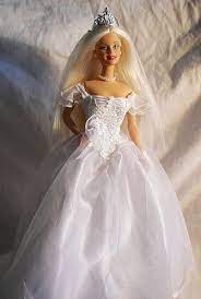 Barwa wedding dress with veil white princess evening party clothes wears dress outfit set for 11.5 inch doll. Barbie Princess Bride 2000 Doll Wedding Dress Barbie Gowns Barbie Bridal