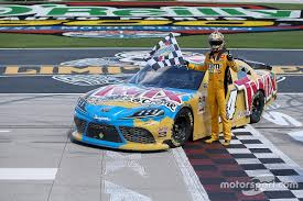 Friday night's nascar xfinity race was delayed after 91 laps due to rain. Kyle Busch Disqualified From Xfinity Race Cindric Inherits Win