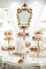 Opulent Treasures Chandelier Cake Stands A Stunning Combination Of The Loopy Ball Base And Cakes Chandelier Cake Stand Wedding Cake Table Opulent Treasures
