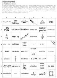 Brain Teasers Wackie Wordies Word Puzzles Brain Teasers Brain Teasers For Kids Brain Teasers