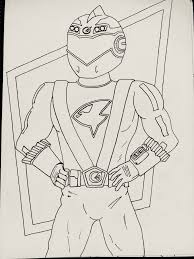 Yellow ranger superhero in helmet power rangers. Pin On Power Ranger Colouring Pages