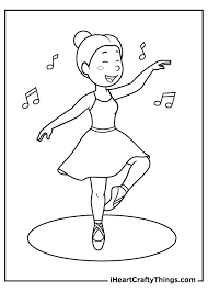 Download 74 dancing colouring stock illustrations, vectors & clipart for free or amazingly low rates! Dance Coloring Pages Updated 2021