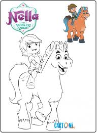 Maybe you would like to learn more about one of these? Nella The Princess Knight Colouring Pages Cartoni Animati