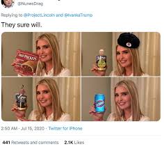 —sí, venga el líquido.#sputnikv pic.twitter.com/cmqy5k0ckm. Ivanka Trump Provoca Una Catarata De Memes Tras Posar Con Una Lata De Frijoles Goya Mejico Today