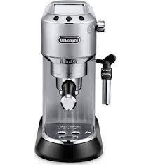 The beautifully designed dedica pump espresso machine with its shiny metal and matte finishing touches absolutely oozes with style. Delonghi Ec685m Dedica Pump Espresso Coffee Machine Appliances Online