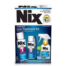 Nix Complete Lice Treatment Kit Lice Removal Treatment For Hair And Home 5ct Target