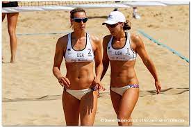 Lauren Fendrick And Brooke Hanson Women S Pro Beach Volleyball Photos Years 2009 2012 Breningstall Com