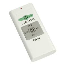 Most ceiling fan remote controls have small switches called dip switches. Craftmade Cxl Tcs W White Handheld Remote Control Module For Craftmade Cxl Series Ceiling Fans Lightingshowplace Com
