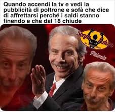 Volantinofacile utilizza strumenti di tracciamento per fornire contenuti commerciali personalizzati in base al comportamento dell'utente e per gestire, diffondere e tracciare annunci pubblicitari. Quando Accendi La Tv E Vedi La Pubblicita Di Poltrone E Sofa Che Dice Di Affrettarsi Facciabuco Com