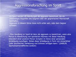 Ppt Aggressionsdefinitionen Im Sport Powerpoint Presentation Free Download Id 166925