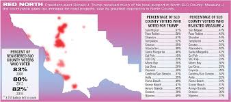 Divided By The Grade Slo County Rejected Trump But By Precinct The Election Results Tell A Different Story News San Luis Obispo New Times San Luis Obispo