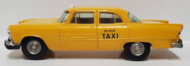 Image result for Federal Yellow 1956 Checker Taxi