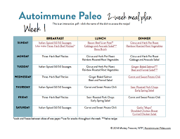 autoimmune paleo 2 week meal plan