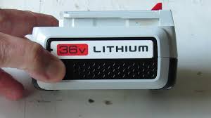 Black And Decker 36v Battery Not Charging Black Decker 36 Volt Weedeater Battery Troubleshootimg Youtube