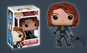 Civil war, when natasha was still very much alive but living on the lam after allowing captain america and the winter soldier to escape the airport battle in germany. This New Pop Vinyl Has Red In Her Ledger