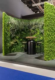Greenmood Stand Scenography Design Alain Gilles Fair Stand Scenography Plants Wall Walls Gre Exhibition Stand Design Exhibition Booth Design Booth Design
