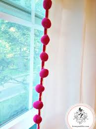 Honey And Fitz Diy Ikea Hacked Pom Pom Trimmed Curtains2 Ikea Diy Diy Ikea Hacks Pom Pom Curtains