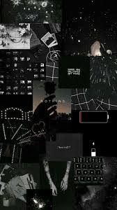 Uploaded By Lorelei Find Images And Videos About Black Cool And Aesthetic On We Heart It In 2020 Black Aesthetic Wallpaper Cute Black Wallpaper Dark Wallpaper Iphone