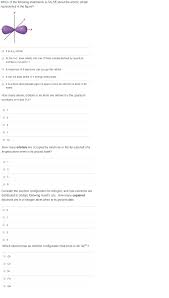 The element with the ground state electron configuration of 1s 2 2s 2 2p 6 3s 2 3p 6 3d 5 4s 2 is:. Solved Which Of The Following Statements Is False About T Chegg Com