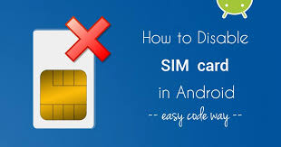 How to remove sim card. 2 Ways To Disable Sim Card In Android Without Unplugging It