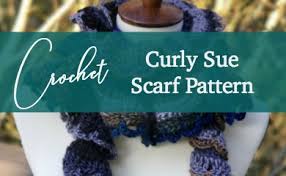 Patterns preceded by an plus sign (+) require free registration (to that particular pattern site, not to knitting pattern central) before viewing. Free Crochet Scarf Pattern Curly Sue Scarf Stitch In Progress