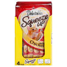 Product features:squeeze up some fun with delectables squeeze up interactive wet cat treats, taking treat time to a whole new level (or, giving treat time a . Save On Hartz Delectables Squeeze Up Treats For Cats With Chicken 4 Ct Order Online Delivery Giant